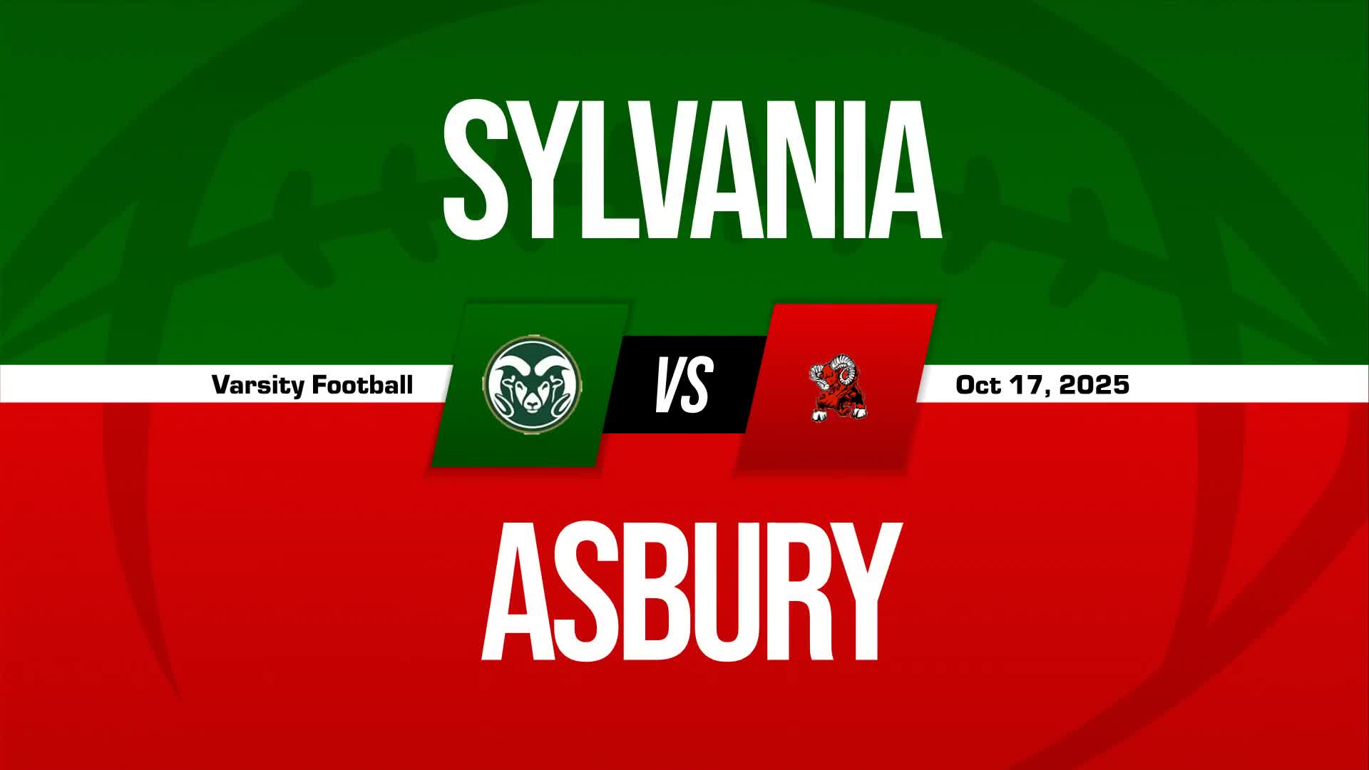 Football Game Preview: Asbury Rams vs. Whitesburg Christian Academy Warriors