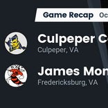 Football Game Recap: James Monroe Yellow Jackets vs. Culpeper County Blue Devils