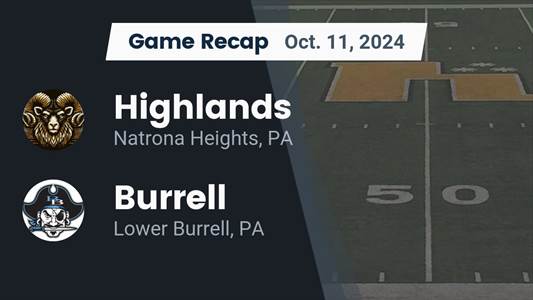 Football Recap: Burrell Takes a Loss