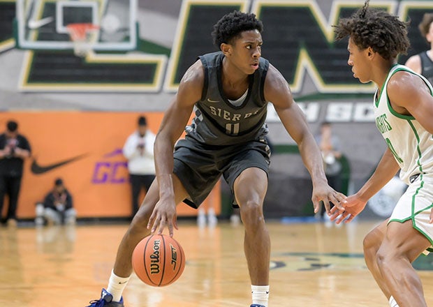 Fresh off being selected to the McDonald's All American Game, Brandon McCoy will look to lead No. Sierra Canyon to the Mission League tournament title tomorrow night. (PHOTO: Darin Sicurello)