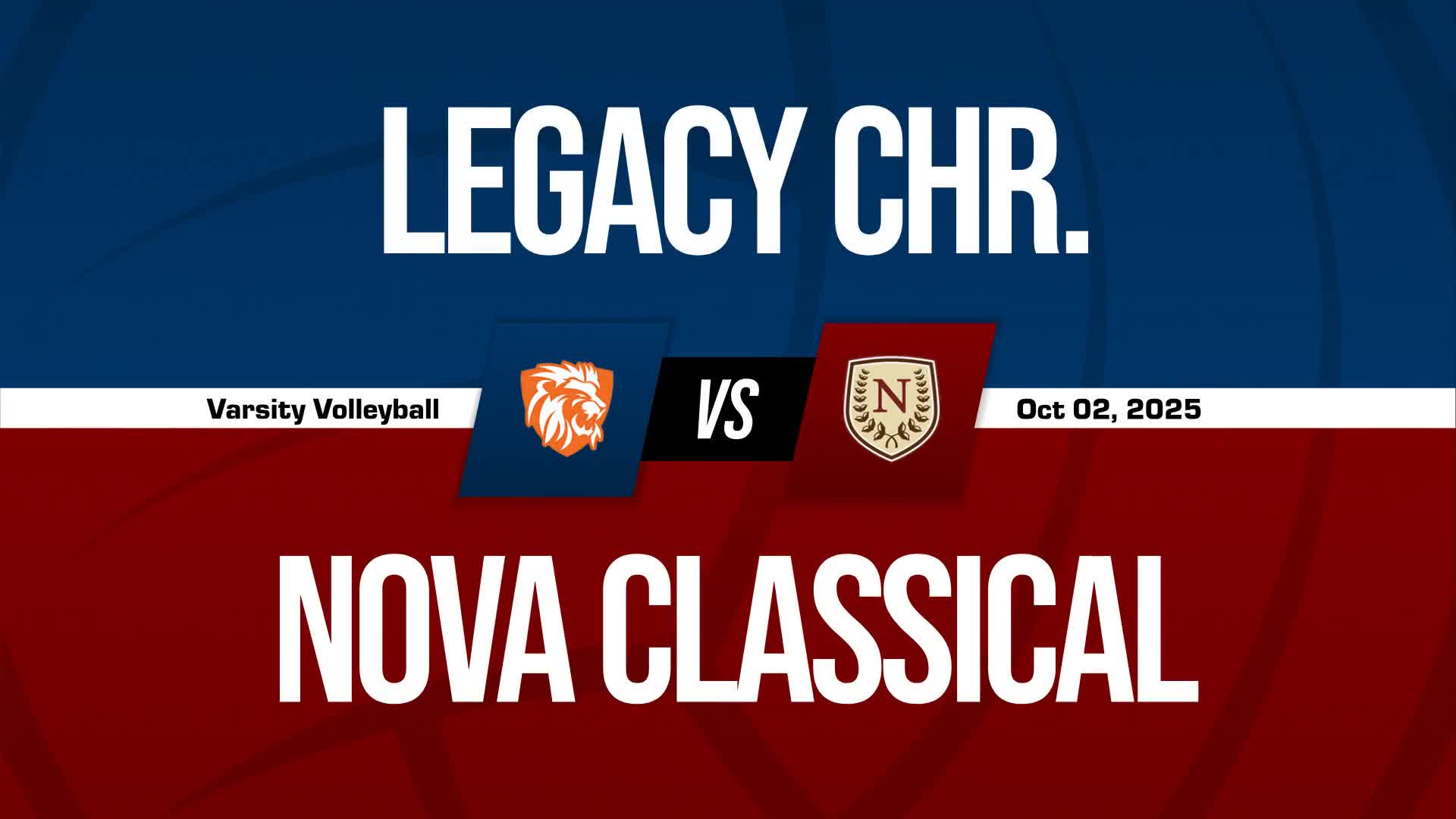 Volleyball Recap: Legacy Christian Academy Takes a Loss