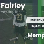 Football Game Recap: Memphis Central vs. Fairley