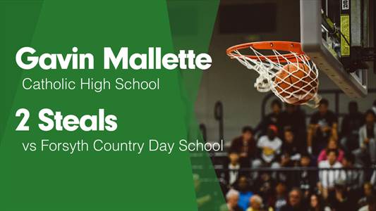 Gavin Mallette Game Report: vs Hampton Roads Academy