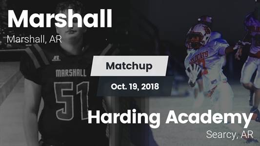 Football Game Recap: Marshall vs. Harding Academy