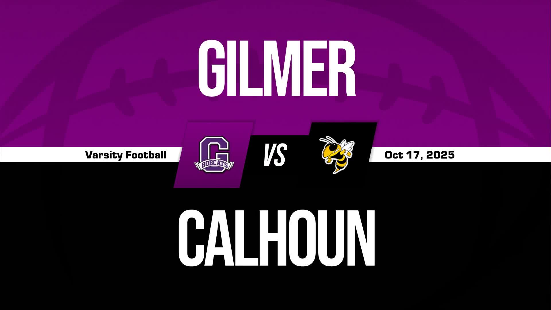 Hudson Chadwick Game Report: vs Gilmer + How To Watch