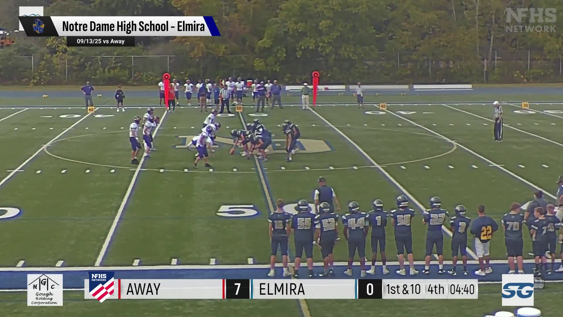 Football Recap: Moravia Piles Up the Points Against Notre Dame + How To Watch