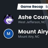 Football Game Preview: Mount Airy Granite Bears vs. Mitchell Mountaineers