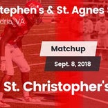 Football Game Recap: St. Christopher's vs. St. Stephen's & St. A