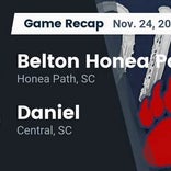 Belton-Honea Path falls short of Daniel in the playoffs
