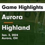Highland picks up eighth straight win on the road