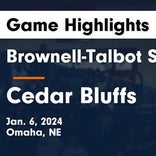 Cedar Bluffs takes loss despite strong  performances from  Carter Eiring and  Jacob Ishmiel
