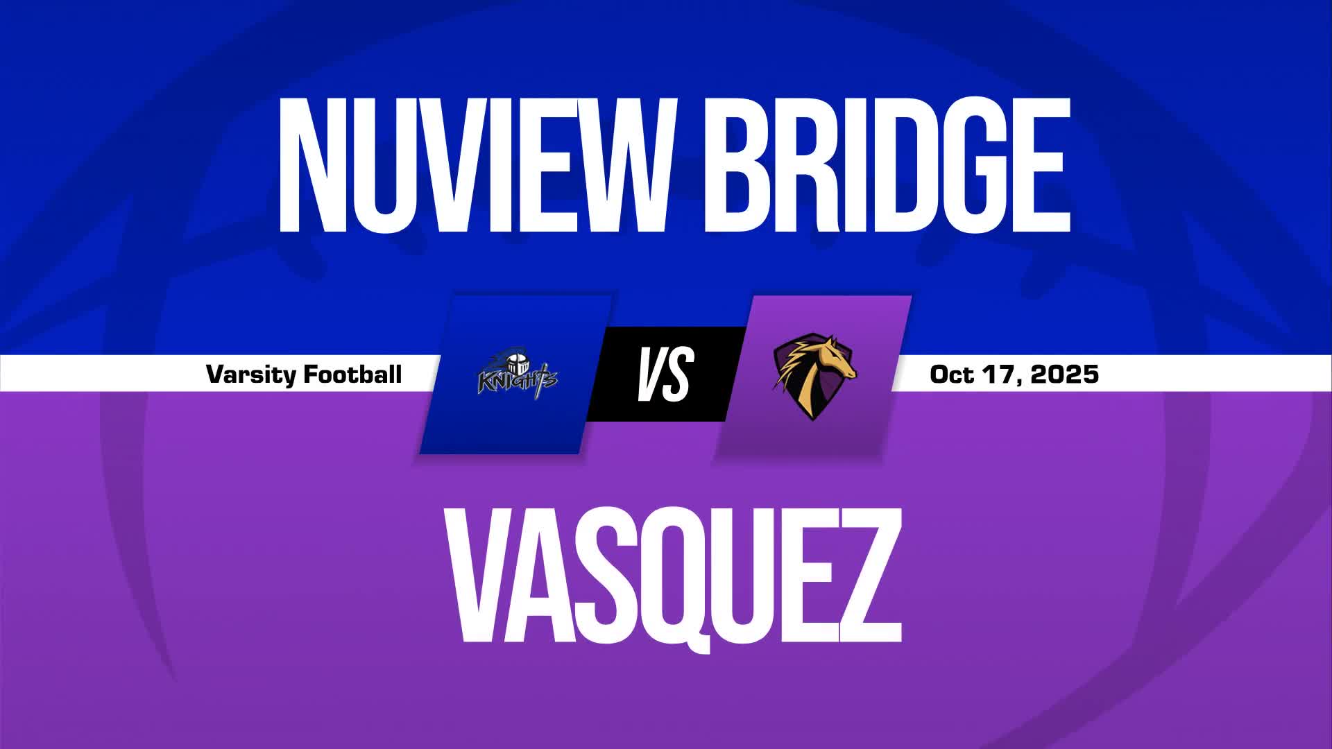 Football Game Preview: Vasquez Mustangs vs. Desert Chapel Eagles + How To Watch