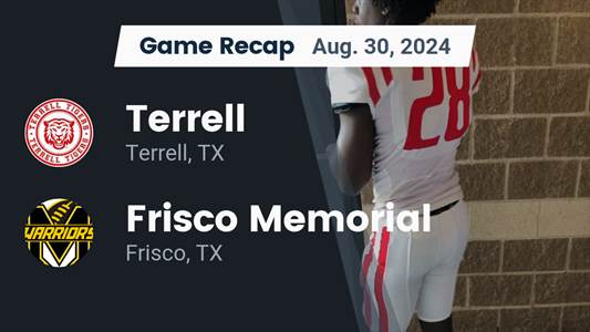 Football Recap: Terrell Comes Up Short Despite  Kooper Kennimer'