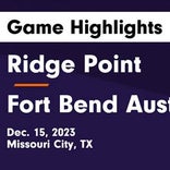 Fort Bend Austin vs. Heights