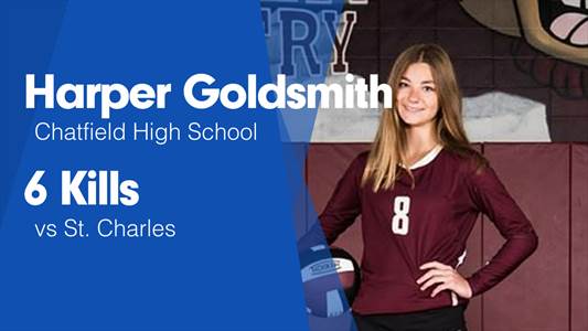 Harper Goldsmith Game Report: vs Cotter