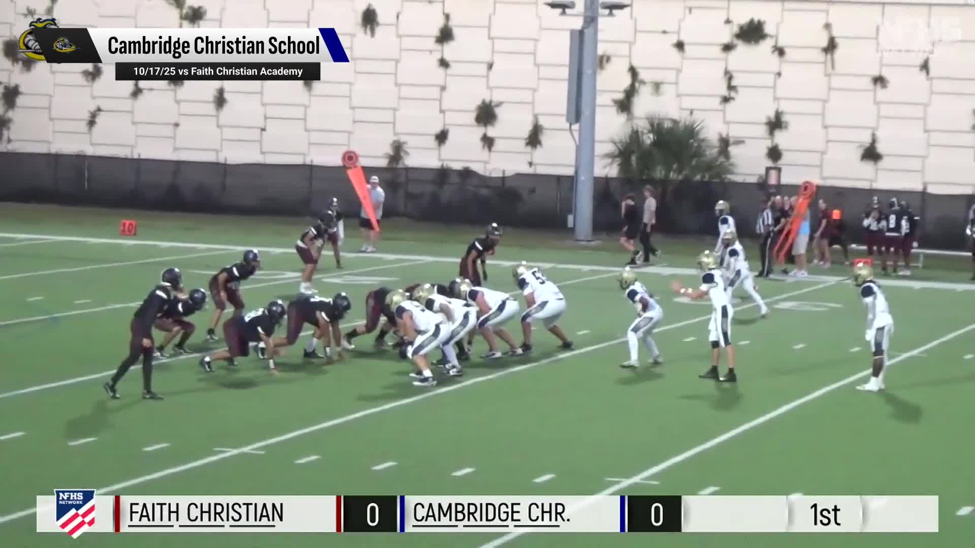 Football Game Preview: Cambridge Christian Lancers vs. St. Edward's Pirates + How To Watch
