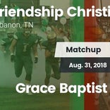 Football Game Recap: Grace Baptist Academy vs. Friendship Christ