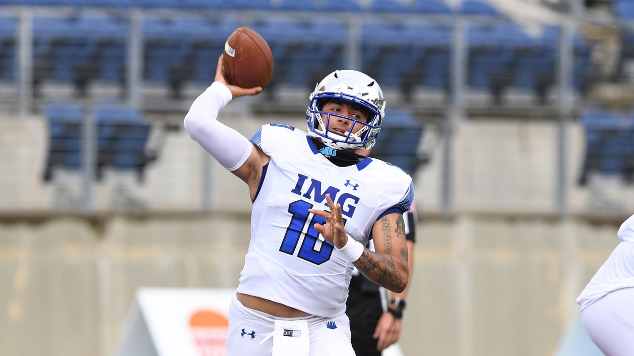 High school football: No. 2 IMG Academy beats La Salle 58-7 in second straight win over Ohio opponent