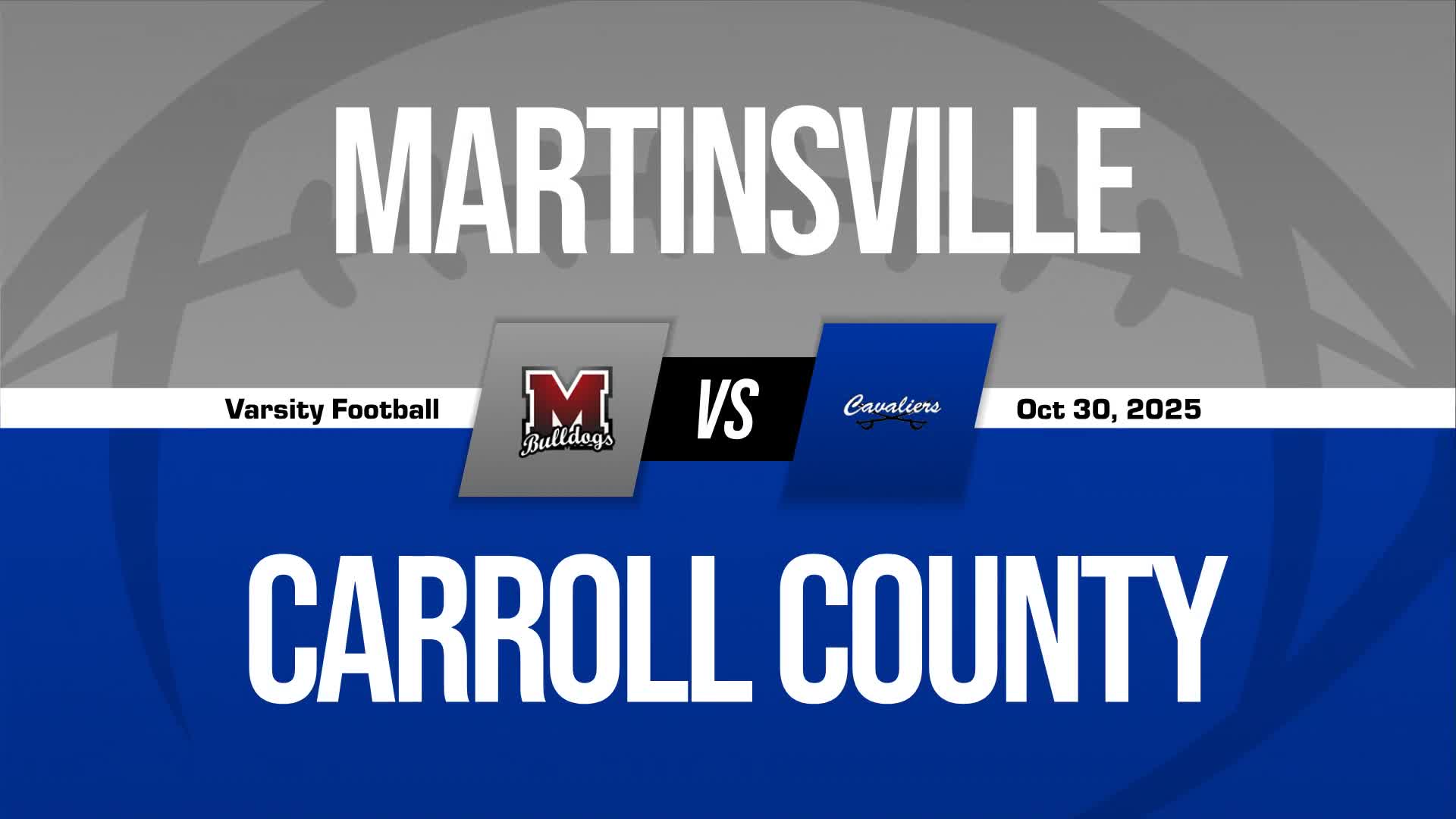 Football Game Preview: Carroll County Cavaliers vs. Northside Vikings + How To Watch