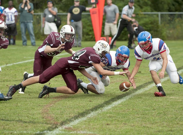 Londonderry and Goffstown, shown in this 2013 photo, will be tough teams in New Hampshire this season.