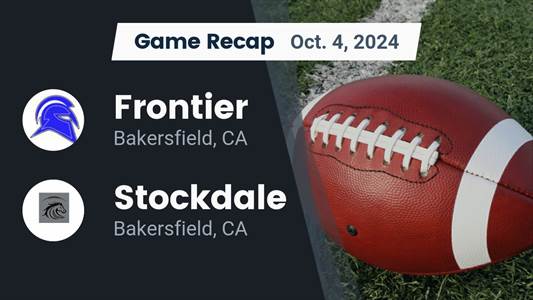 Football Recap: Frontier Piles Up the Points Against Highland