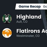 Highland pile up the points against Flatirons Academy