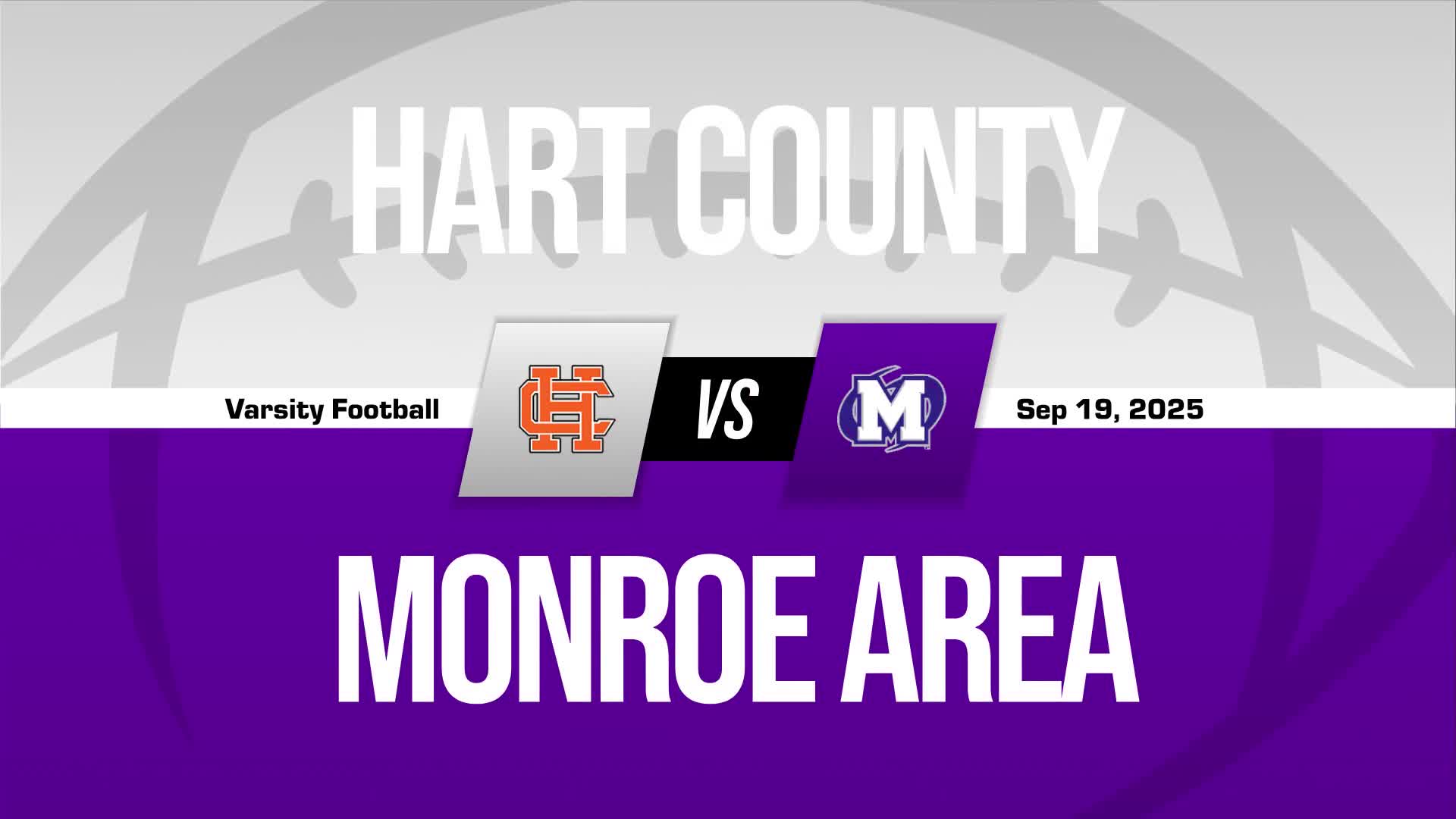 Football Game Preview: Monroe Area Purple Hurricanes vs. Oconee County Warriors + How To Watch