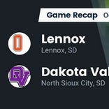 Football Game Recap: Dakota Valley vs. Tea