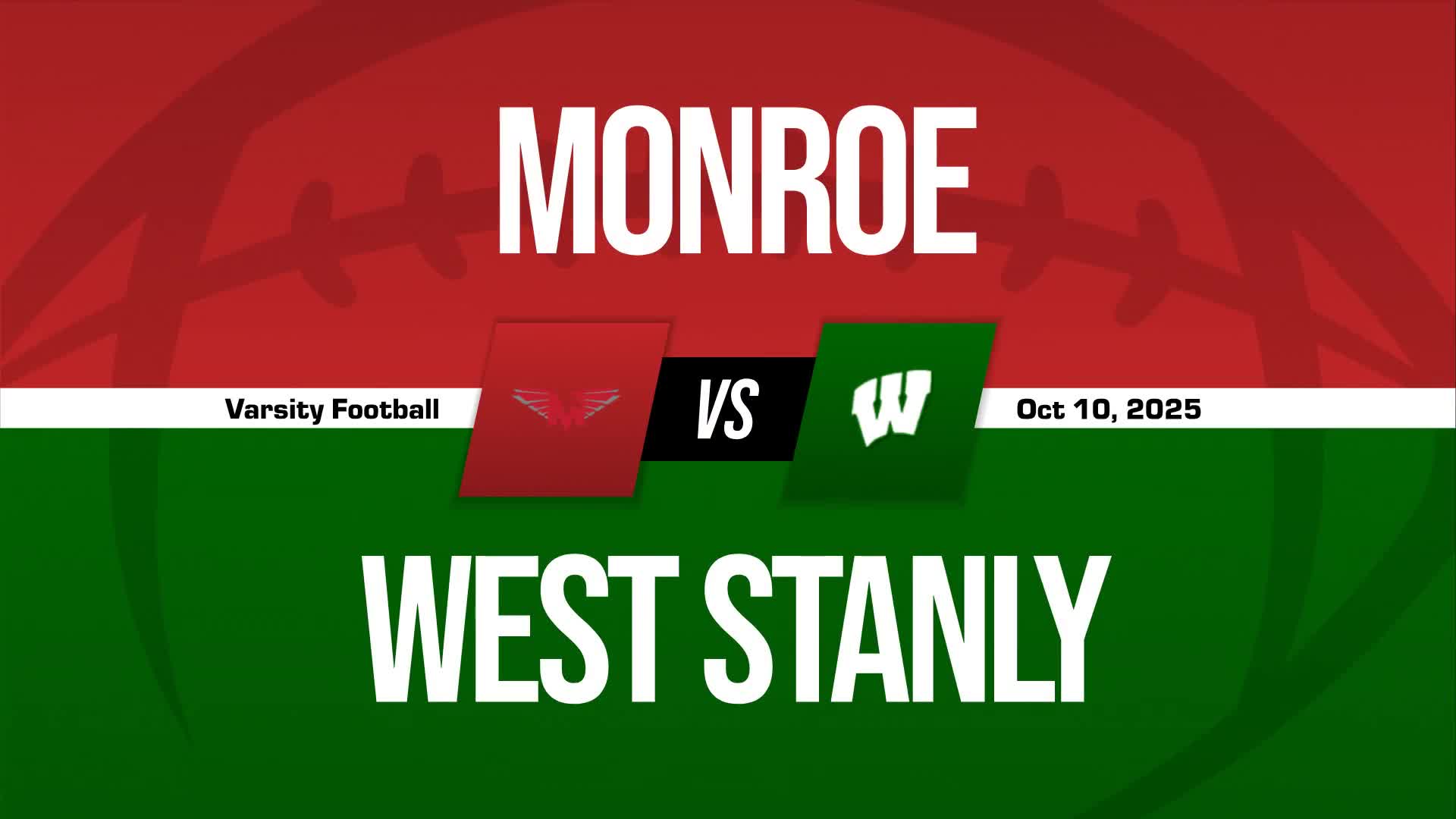 Football Recap: West Stanly Takes a Loss