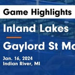 Basketball Game Recap: St. Mary Cathedral Snowbirds vs. Inland Lakes Bulldogs
