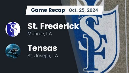 Football Recap: St. Frederick Piles Up the Points Against Tensas