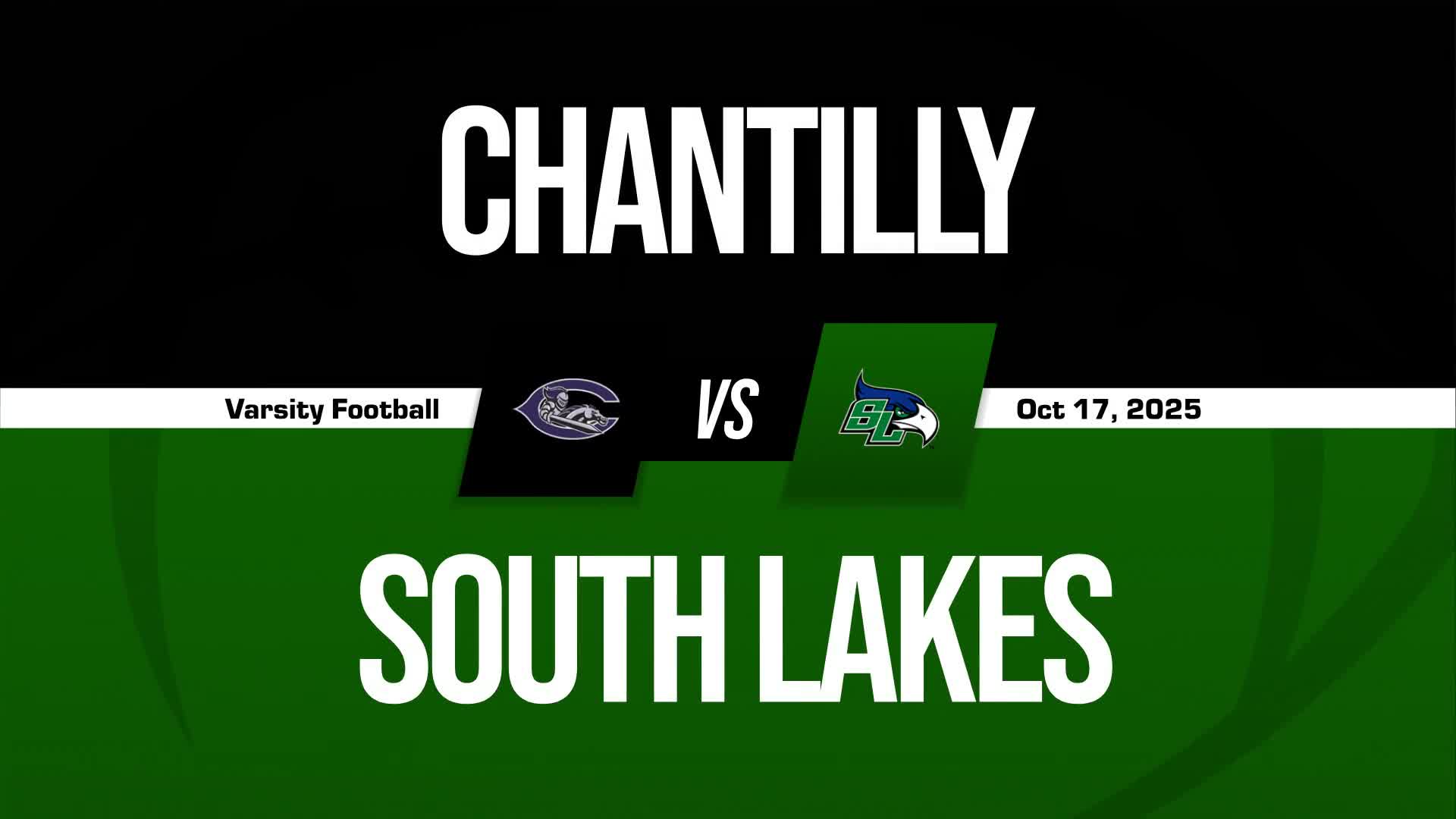 Football Game Preview: Chantilly Chargers vs. Oakton Cougars + How To Watch