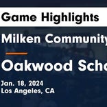 Oakwood piles up the points against Pilibos