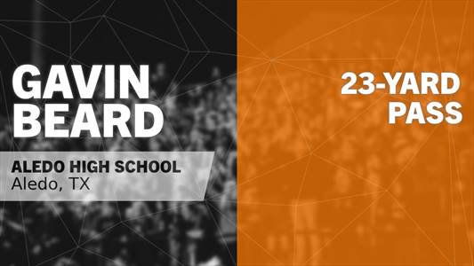 Gavin Beard Game Report: @ Azle