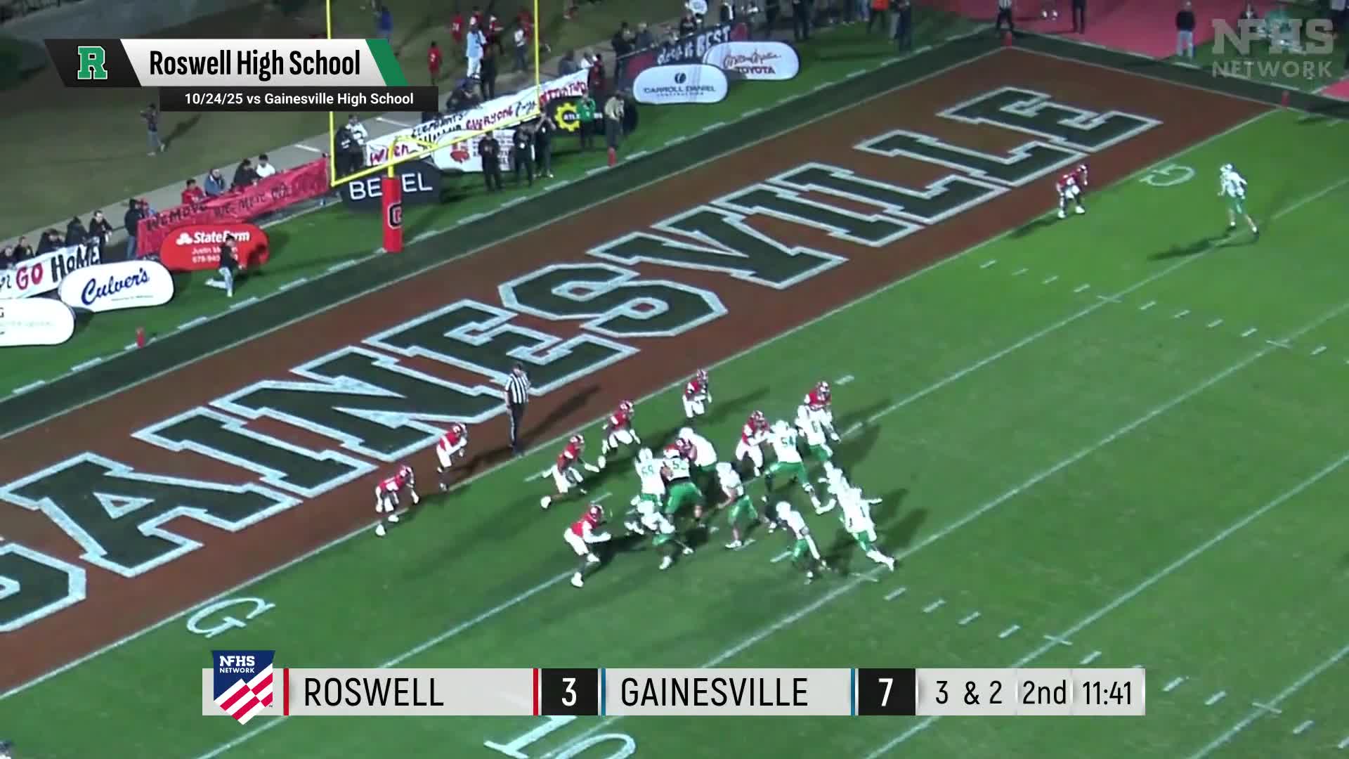 Football Recap: Milton Falls Short Against Ranked Roswell + How To Watch