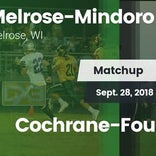 Football Game Recap: Cochrane-Fountain City vs. Melrose-Mindoro