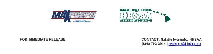 HHSAA, MaxPreps announce partnership