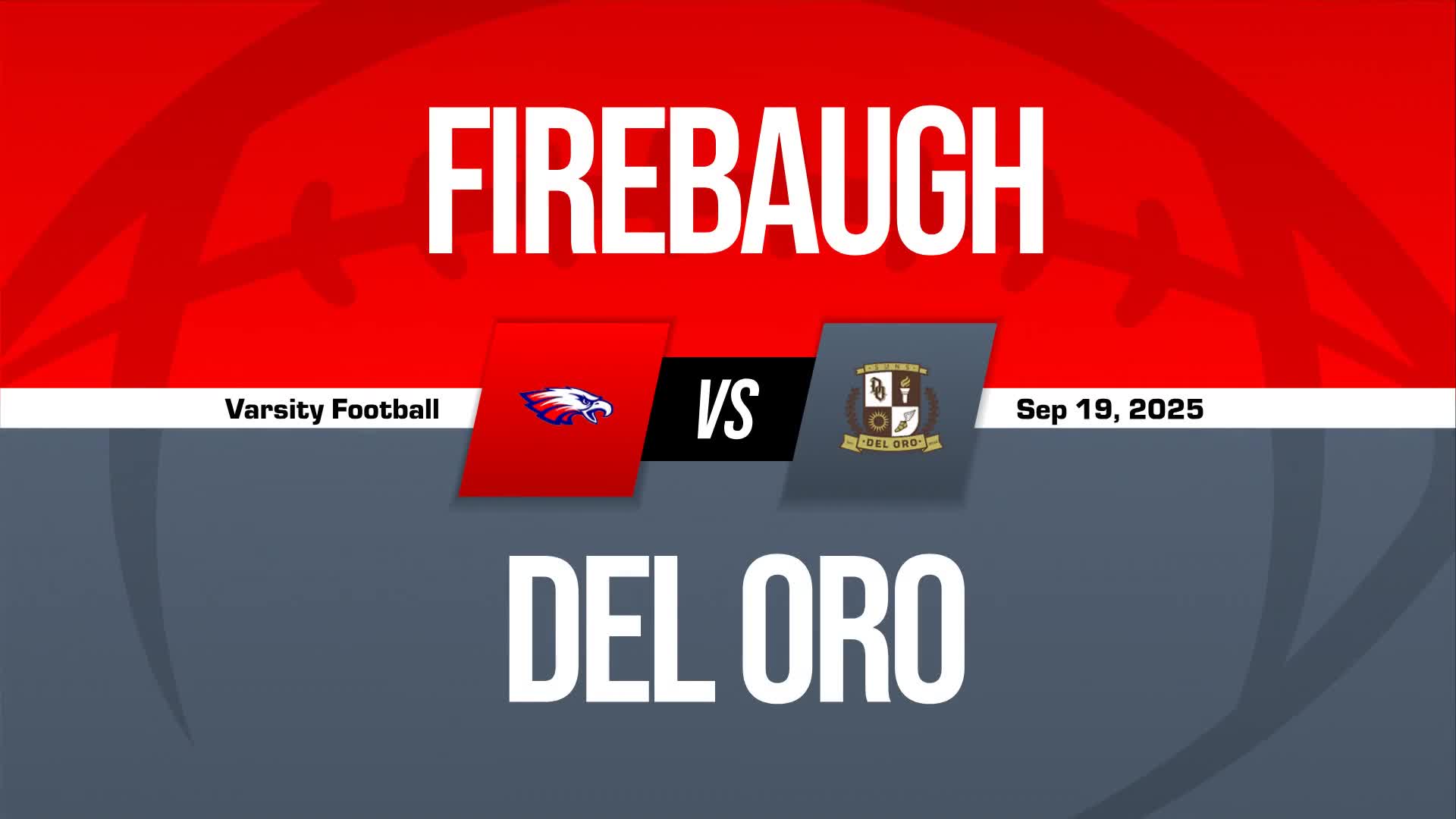 Football Game Preview: Firebaugh Eagles vs. Coalinga Horned Toad