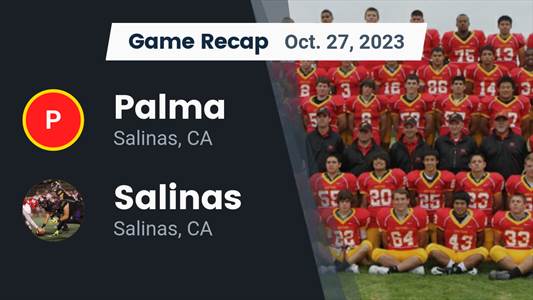 Football Game Recap: Palma Chieftains vs. Salinas Cowboys