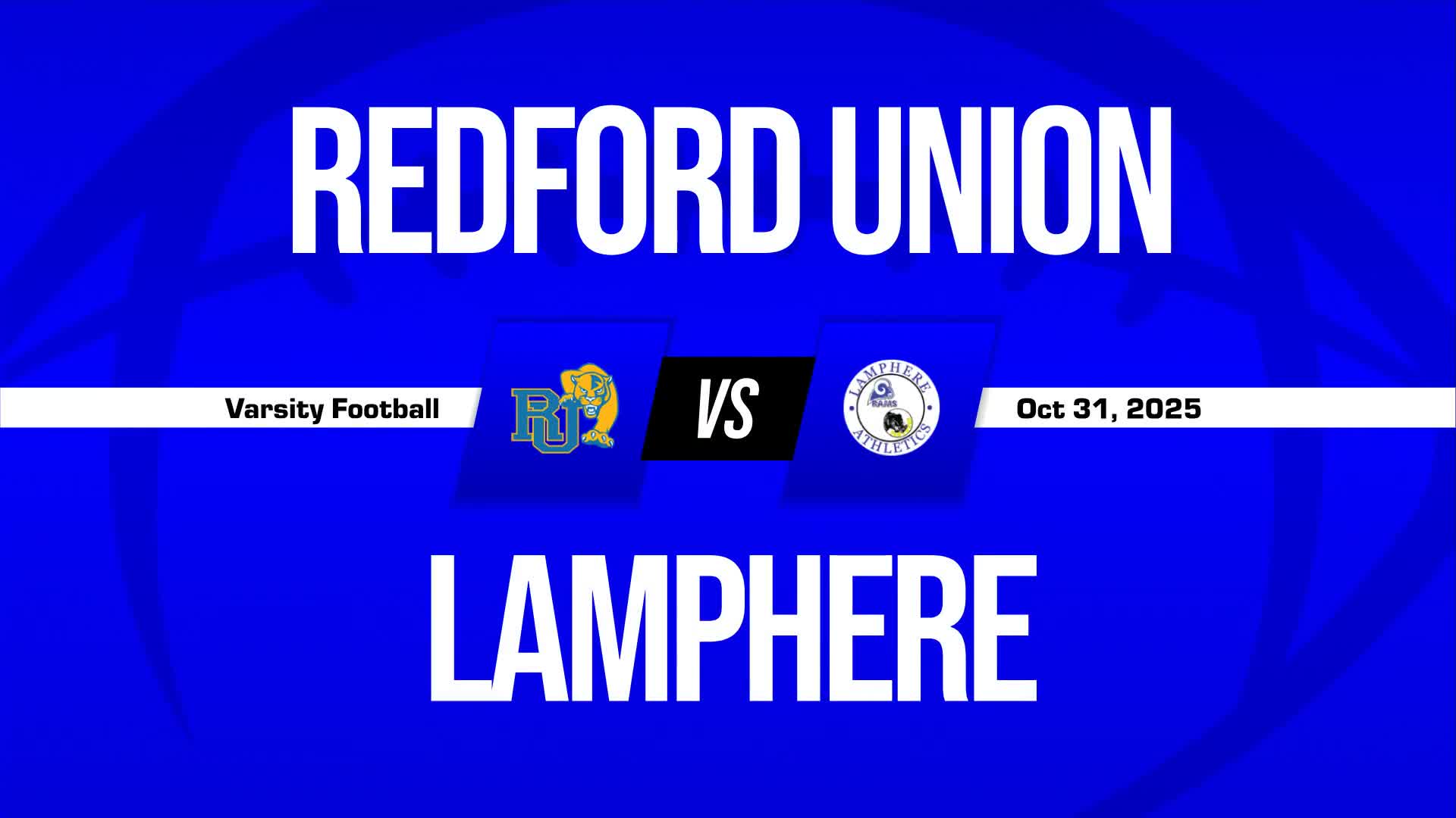 Football Recap: Redford Union Falls Short of Lamphere in the Playoffs + How To Watch