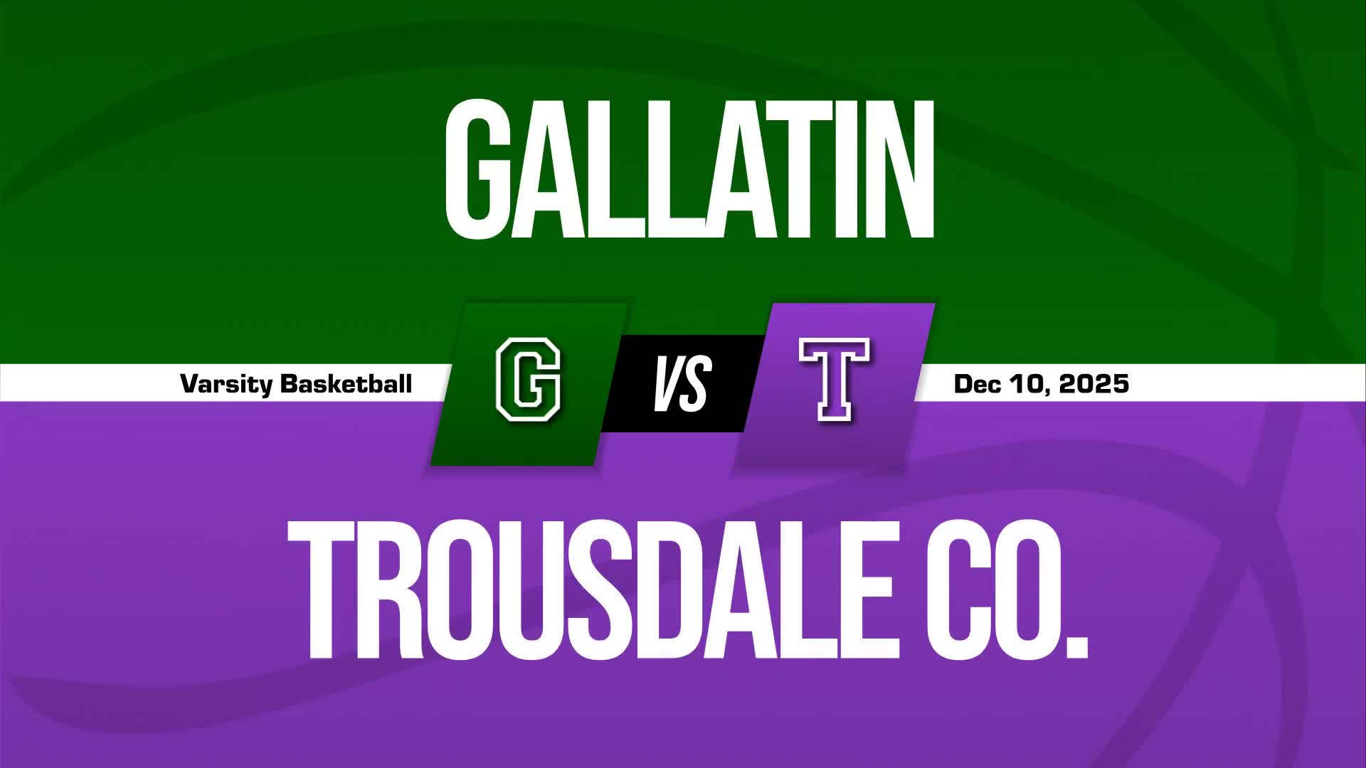 Basketball Recap: Gallatin Takes a Loss