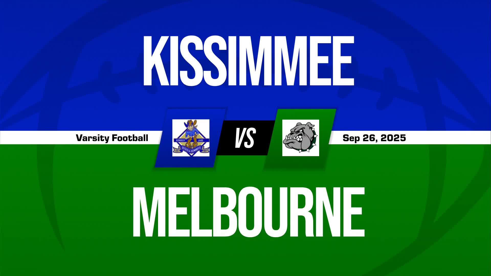 Football Recap: Melbourne Piles Up the Points Against Winter Springs + How To Watch