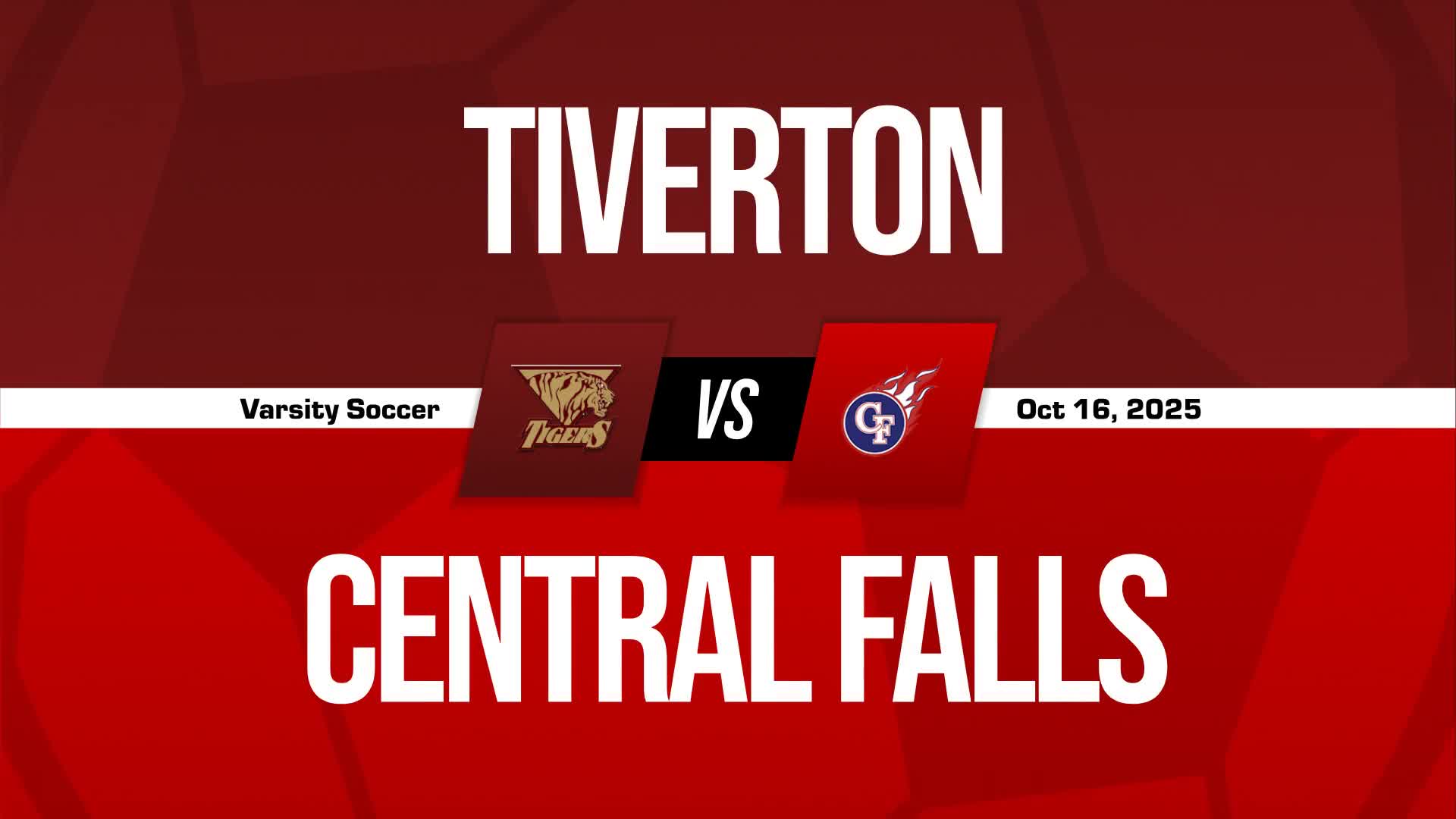Soccer Recap: Thursday's  Victory Is Tiverton's 13th in Last 14 Outings + How To Watch