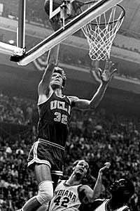 Bill Walton in 1973 at UCLA.