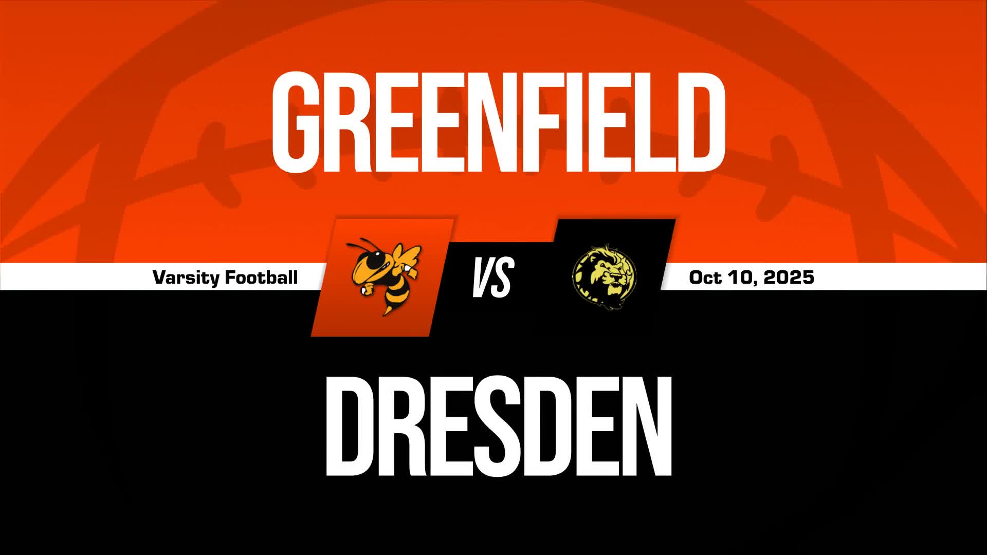 Football Recap: Dresden's  Win  on Friday Extends Winning Streak to Seven + How To Watch