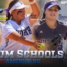 Medium schools All-American softball