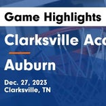 Clarksville Academy vs. Auburn