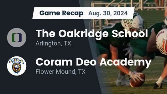 Football Recap: Oakridge Starts off Right with Win over Coram De