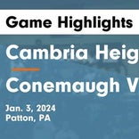 Basketball Game Recap: Conemaugh Valley Blue Jays vs. Portage Mustangs