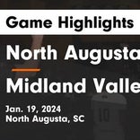 North Augusta piles up the points against Midland Valley